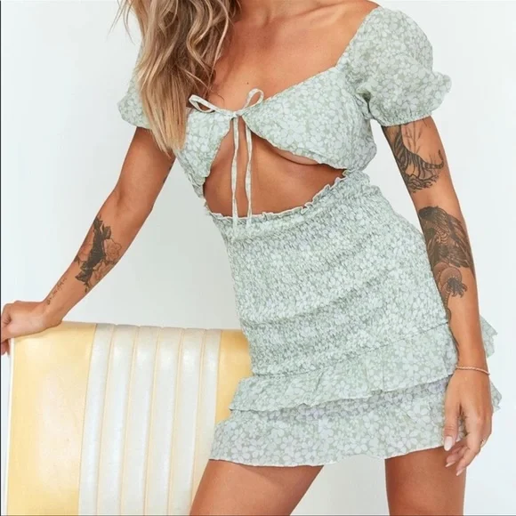 Princess Polly | Dresses | Princess Polly Leah Mini Dress White Green Size 2 New Without Tags | Poshmark Princess Polly | Dresses | Princess Polly Leah Mini Dress White Green Size 2 New Without Tags | Poshmark
